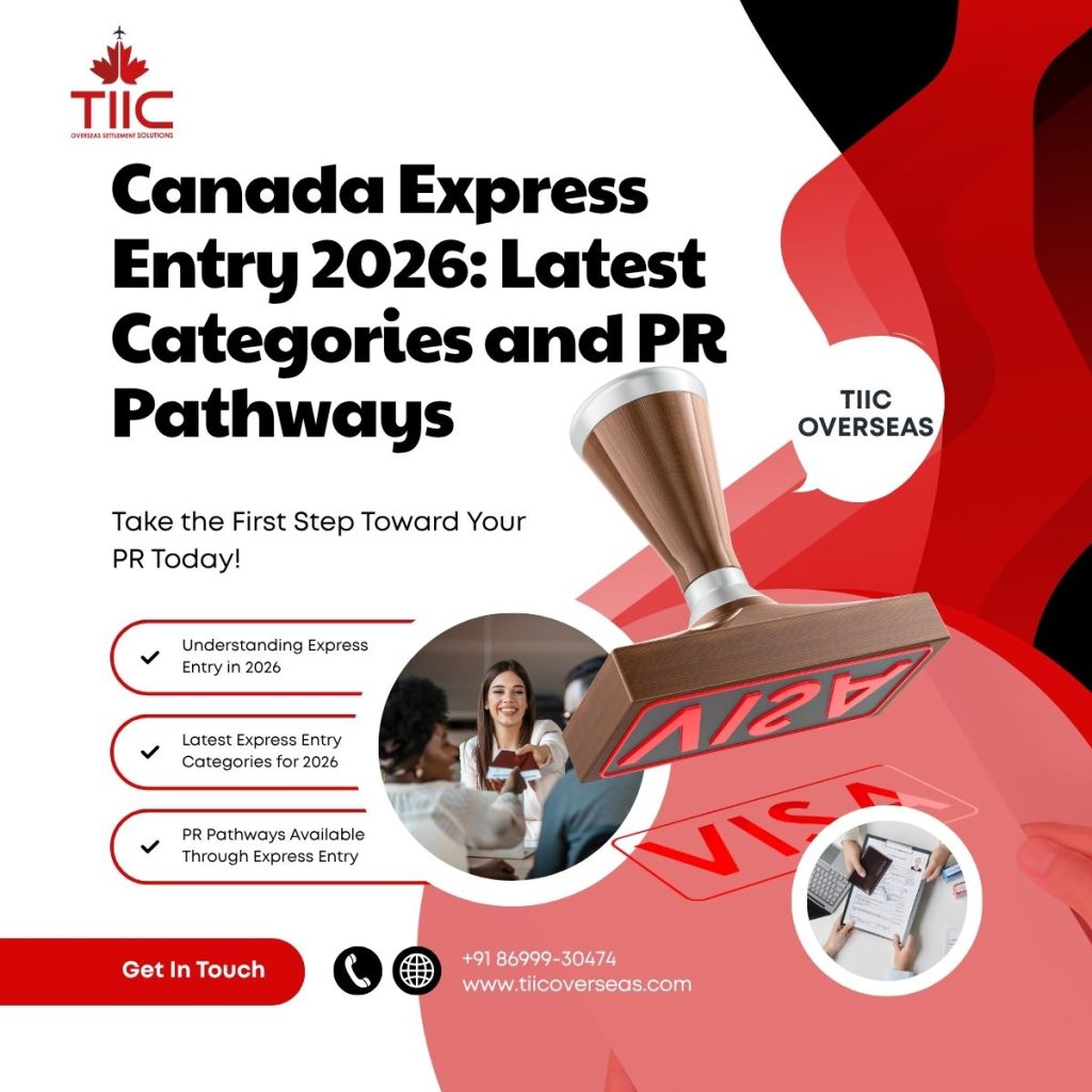 Canada Express Entry 2026 - Latest Categories and PR Pathways | TIIC Overseas