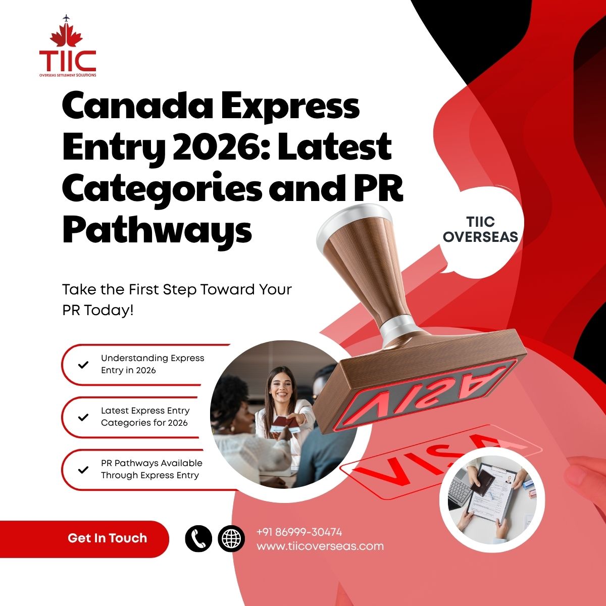 Canada Express Entry 2026 - Latest Categories and PR Pathways | TIIC Overseas